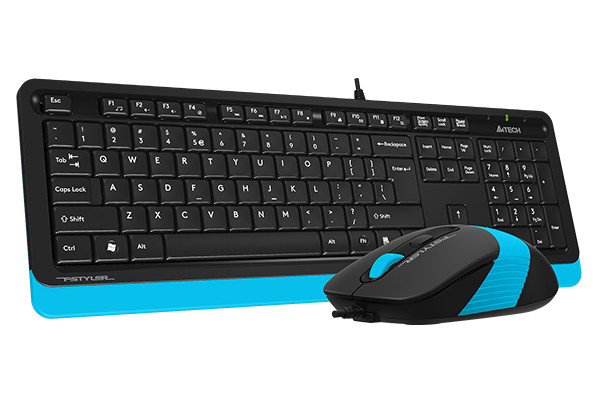 کیبورد و ماوس سیم دار ای فورتک مدل FSTYLER F1010