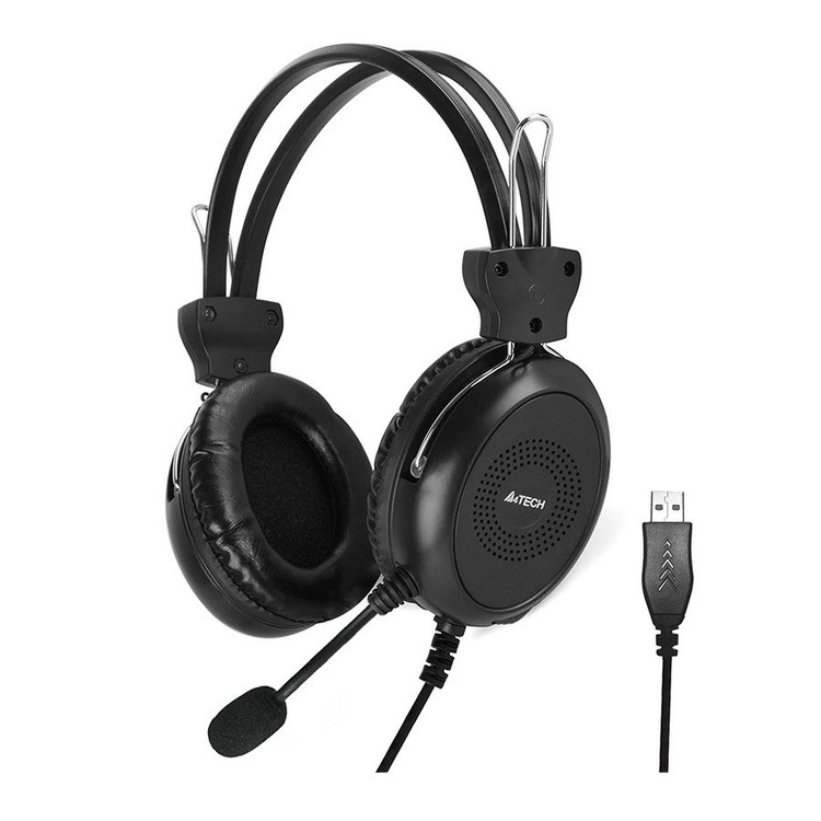 هدست سیم دار USB ای فورتک مدل HU-30