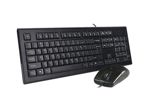 کیبورد و ماوس سیم دار ای فورتک مدل KR-8520DS