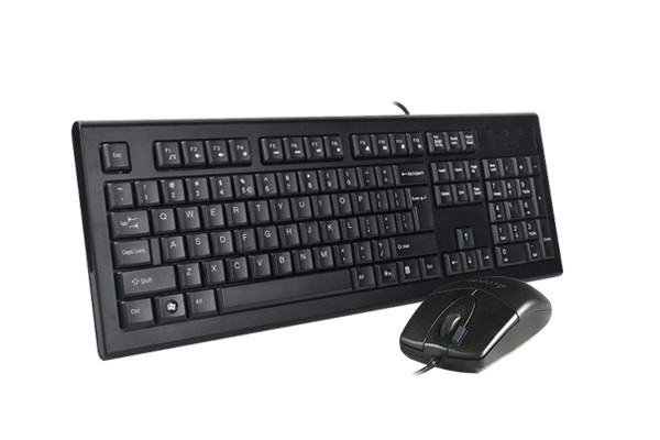 کیبورد و ماوس سیم دار ای فورتک مدل KR-8520DS