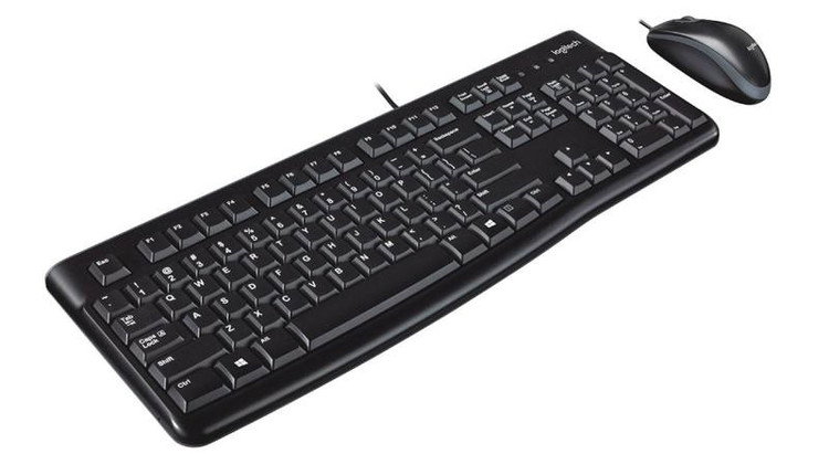 کیبورد و ماوس سیم دار لاجیتک مدل MK120