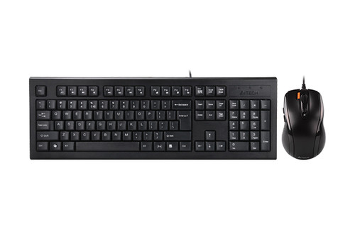 کیبورد و ماوس سیم دار ای فورتک مدل KR-8570 FXS