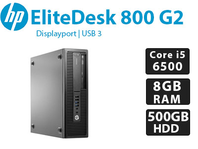 مینی کیس استوک HP Elitedesk 800 G2 پردازنده i5 نسل 6