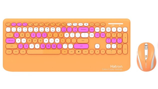 کیبورد و ماوس رنگی