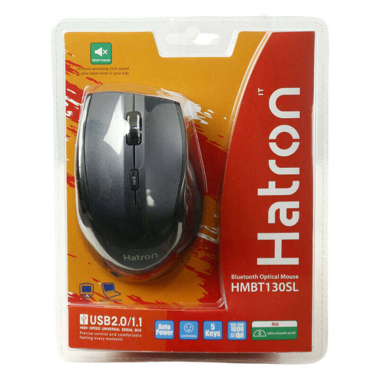 ماوس بی سیم بلوتوثی هترون مدل HMBT130SL