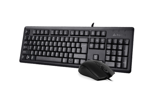 کیبورد و ماوس سیم دار ای فورتک مدل KR-9276
