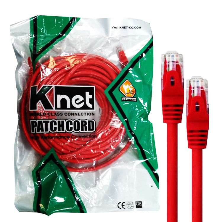 کابل شبکه پچ کورد UTP CAT6 برند K-Net