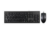 کیبورد و ماوس سیم دار ای فورتک مدل KM-7260D