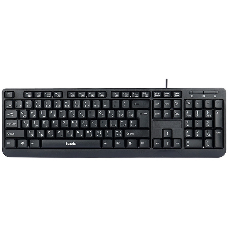 کیبورد سیم دار