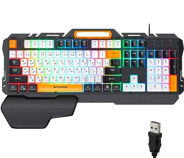 کیبورد سیم دار گیمینگ iMICE RGB مدل GK-700